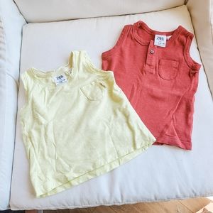 Zara Baby sleeveless top set